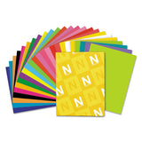 Exact Brights Paper, 20lb, 8.5 X 11, Bright Red, 500-ream