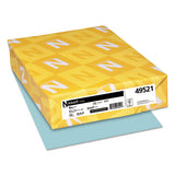 Exact Index Card Stock, 110lb, 8.5 X 11, Blue, 250-pack