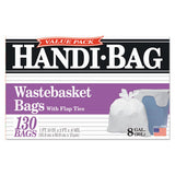Super Value Pack, 8 Gal, 0.6 Mil, 22" X 24", White, 130-box