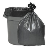 Can Liners, 60 Gal, 1.55 Mil, 39" X 56", Gray, 50-carton