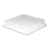 Caterline Dome Lids, Plastic, 12" Diameter , 2 3-4" High, Clear, 25-carton