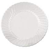 Classicware Plates, Plastic, 6 In, Clear, 18-bag, 10 Bag-carton