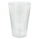 Comet Plastic Tumblers, 9 Oz, Cold, Squat, Clear, 500-carton