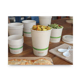 No Tree Paper Bowls, 32 Oz, 4.4" Diameter X 5.8"h, Natural, Sugarcane, 500-carton
