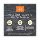 No Tree Paper Bowls, 32 Oz, 4.4" Diameter X 5.8"h, Natural, Sugarcane, 500-carton