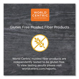 Fiber Lids For Fiber Containers, 8.9 X 6.9 X 0.4, Natural, Paper, 400-carton