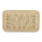 Fiber Trays, Pla Lined, Pfas Free, 8.3 X 4.9 X 0.7, Natural, 500-carton