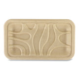 Fiber Trays, 8.3 X 4.9 X 0.7, Natural, 500-carton