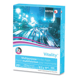 Vitality Multipurpose Print Paper, 92 Bright, 20 Lb, 8.5 X 11, White, 500 Sheets-ream