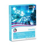 Vitality Multipurpose Print Paper, 92 Bright, 20 Lb, 8.5 X 11, White, 500 Sheets-ream