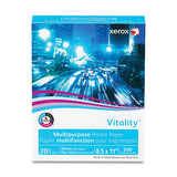 Vitality Multipurpose Print Paper, 92 Bright, 20 Lb, 8.5 X 11, White, 500 Sheets-ream