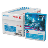 Vitality Multipurpose Print Paper, 92 Bright, 3-hole, 20lb, 8.5 X 11, 500 Sheets-ream, 10 Reams-carton