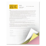 Revolution Carbonless 3-part Paper, 8.5 X 11, Canary-pink-white, 2, 505-carton