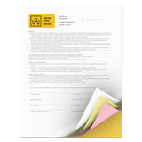 Vitality Multipurpose Carbonless 4-part Paper, 8.5 X 11, Canary-goldenrod-pink-white, 5, 000-carton