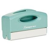 Eco Custom Message Stamp, N40, Pre-inked-re-inkable