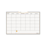 Wallmates Self-adhesive Dry Erase Monthly Planning Surface, 18 X 12