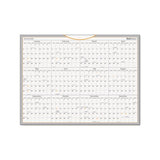 Wallmates Self-adhesive Dry Erase Yearly Calendar, 24 X 18, 2021