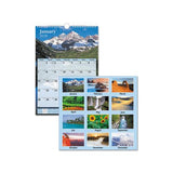Scenic Monthly Wall Calendar, 12 X 17, 2021