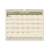 Recycled Wall Calendar, 15 X 12, 2021