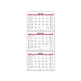 Move-a-page Three-month Wall Calendar, 12 X 27, Move-a-page, 2021