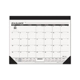 Monthly Refillable Desk Pad, 22 X 17, White, 2021
