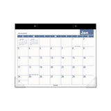 Easy-to-read Monthly Desk Pad, 22 X 17, Easy-to-read, 2021