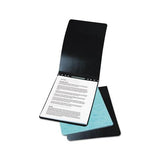 Presstex Report Cover, Top Bound, Prong Clip, Legal, 2" Cap, Black