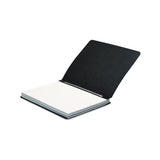 Pressboard Report Cover, Prong Clip, Letter, 3" Capacity, Black