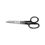 Hot Forged Carbon Steel Shears, 7" Long, 3.13" Cut Length, Black Straight Handle