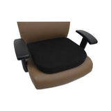 Cooling Gel Memory Foam Seat Cushion, 16.5 X 15.75 X 2.75, Black