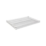 Industrial Wire Shelving Extra Wire Shelves, 36w X 24d, Silver, 2 Shelves-carton