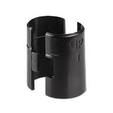 Wire Shelving Shelf Lock Clips, Plastic, Black, 4 Clips-pack