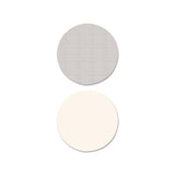 Reversible Laminate Table Top, Round, 35 3-8w X 35 3-8d, White-gray