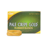 Pale Crepe Gold Rubber Bands, Size 64, 0.04" Gauge, Crepe, 1 Lb Box, 490-box