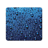 Naturesmart Mouse Pad, Raindrops Design, 8 1-2 X 8 X 1-10