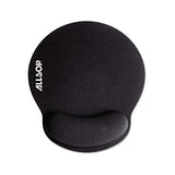 Mousepad Pro Memory Foam Mouse Pad With Wrist Rest, 9 X 10 X 1, Black