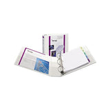 Heavy-duty View Binder With Durahinge, One Touch Ezd Rings-extra-wide Cover, 3 Ring, 1.5" Capacity, 11 X 8.5, White, (1319)