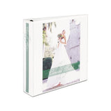Heavy-duty View Binder With Durahinge, One Touch Ezd Rings And Extra-wide Cover, 3 Ring, 2" Capacity, 11 X 8.5, White, (1320)