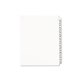 Preprinted Legal Exhibit Side Tab Index Dividers, Avery Style, 25-tab, 351 To 375, 11 X 8.5, White, 1 Set, (1344)