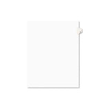 Preprinted Legal Exhibit Side Tab Index Dividers, Avery Style, 26-tab, C, 11 X 8.5, White, 25-pack, (1403)