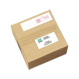 Postage Meter Labels For Pitney-bowes Postage Machines, 1.5 X 2.75, White, 4-sheet, 40 Sheets-pack, (5288)