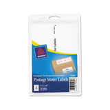 Postage Meter Labels For Personal Post Office, 1.78 X 6, White, 2-sheet, 30 Sheets-pack, (5289)
