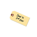 Unstrung Shipping Tags, 13-pt. Stock, 2.75 X 1.38, Manila, 1,000-box