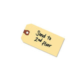 Unstrung Shipping Tags, 13-pt. Stock, 5 1-4 X 2 5-8, Manila, 1,000-box
