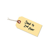 Strung Shipping Tags, 13pt. Stock, 4 3-4 X 2 3-8, Manila, 1,000-box