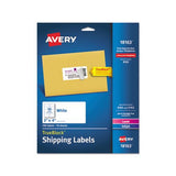 Shipping Labels W- Trueblock Technology, Inkjet Printers, 2 X 4, White, 10-sheet, 10 Sheets-pack