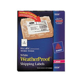 Waterproof Shipping Labels With Trueblock Technology, Laser Printers, 5.5 X 8.5, White, 2-sheet, 50 Sheets-pack