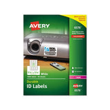 Durable Permanent Id Labels With Trueblock Technology, Laser Printers, 1.25 X 1.75, White, 32-sheet, 50 Sheets-pack