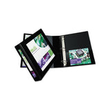 Framed View Heavy-duty Binders, 3 Rings, 2" Capacity, 11 X 8.5, Black