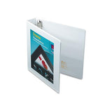 Framed View Heavy-duty Binders, 3 Rings, 1.5" Capacity, 11 X 8.5, White
